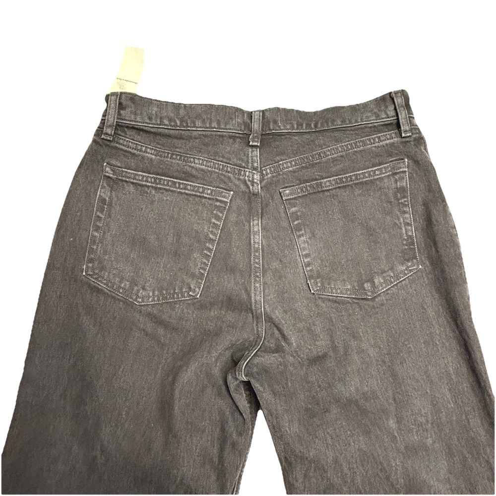 Abercrombie &‎ Fitch The 90s Relaxed Jeans High Rise Womens 12/31x30 Black NWT - Picture 9 of 11
